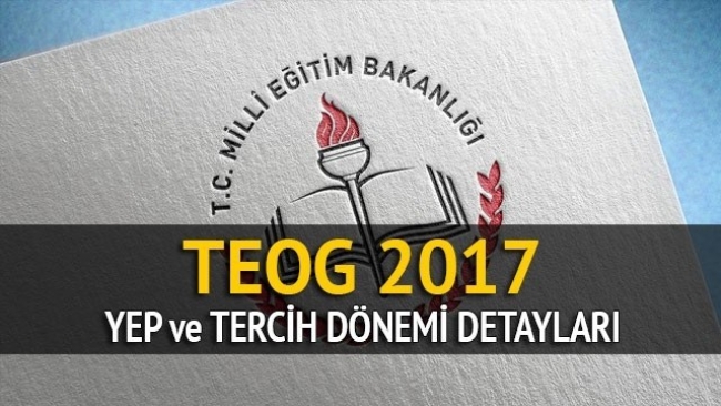 2017 TEOG YEP'e Göre Tercih,Nakil İş ve İşlemleri, Lise Kontenjanları
