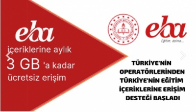 EBA İçin 3 GB Mobil İnternet Bedava!